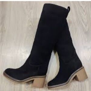 NWT UNIVERSAL THREAD  Knee-High BLACK Boots SUZE 6.5